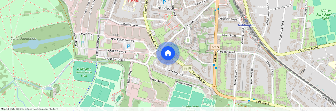 Greytiles, Queens Road, Teddington, TW11