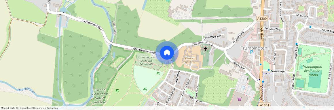 Trumpington Hall, Grantchester Road, Cambridge