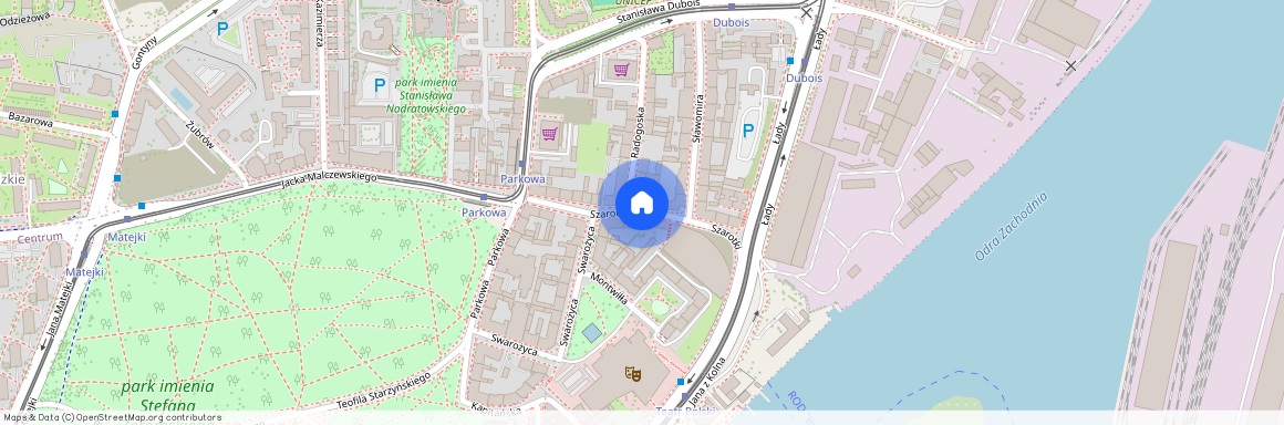 ul. Szarotki, Drzetowo-Grabowo, Śródmieście, Szczecin, zachodniopomorskie