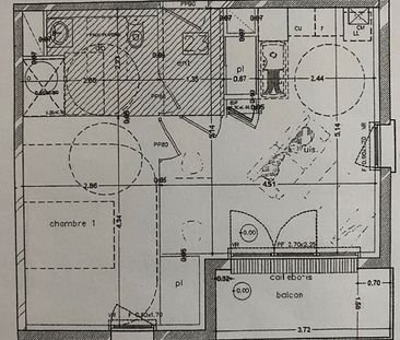 Location Appartement 2 pièces 41m² - Photo 5