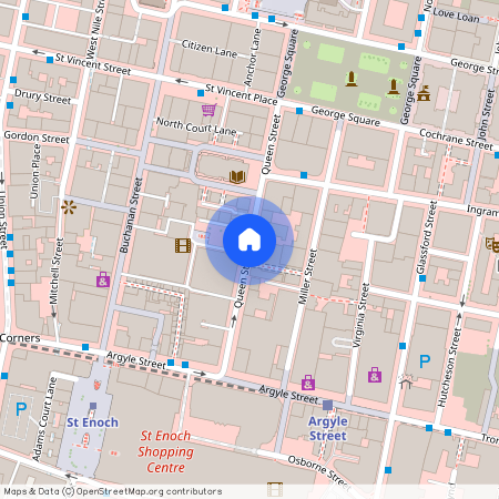 Queen Street, Flat 4/2, Glasgow, City Centre, G1 3DS