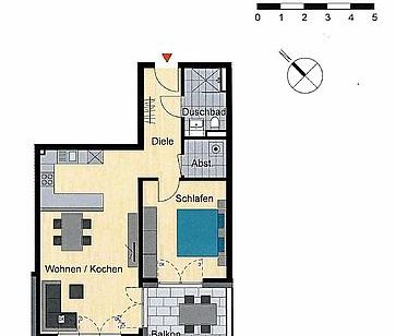 Neubau/Erstbezug: Modern geschnittene 2-Zimmer-Wohnung in zentraler... - Foto 1