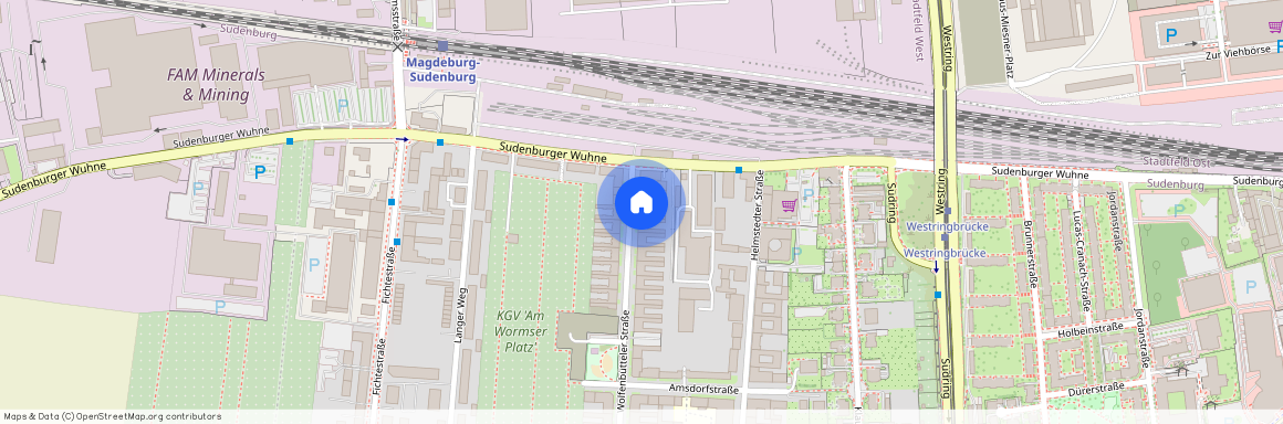 Wolfenbüttler Str. 32 Magdeburg Sudenburg Sachsen-Anhalt 39112