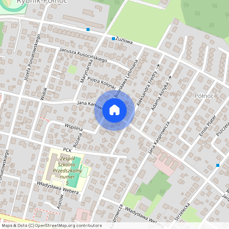 ul. Karłowicza, Rybnik-Północ, Rybnik, śląskie