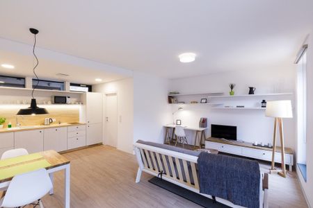 Pronájem moderního vybaveného bytu 2+kk v klidné části Prahy 6 Podbaba - Photo 3