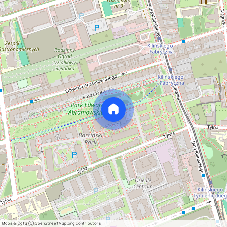 ul. Tylna, Centrum, Śródmieście, Łódź, łódzkie