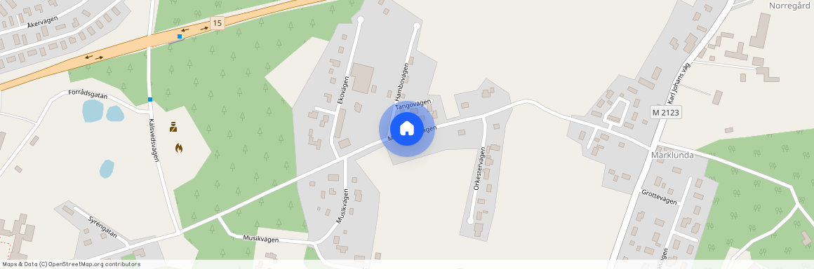 Marklundavägen, Osby