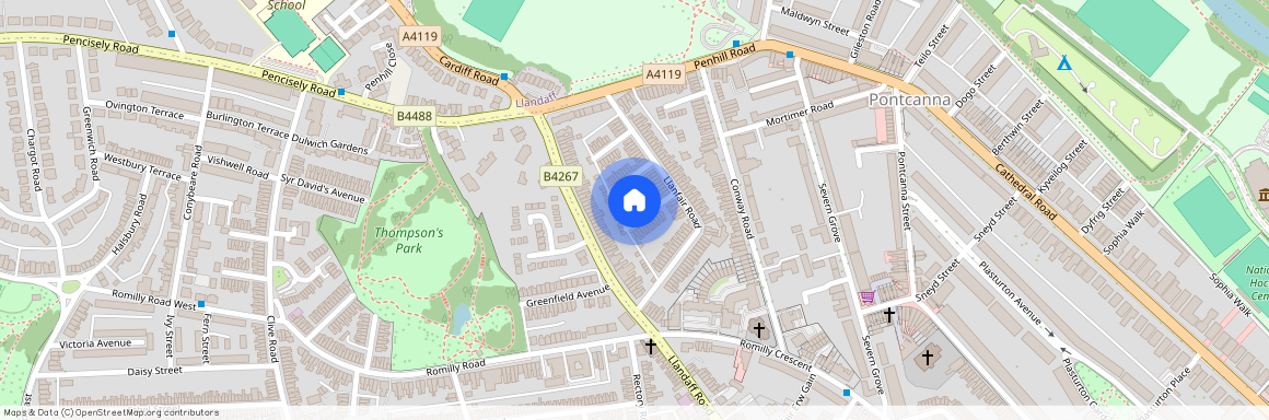 Meadow Street, Pontcanna, CF11