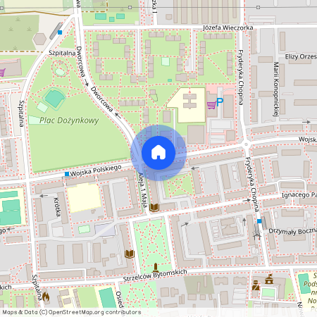 ul. Wojska Polskiego, Pyskowice, gliwicki, śląskie