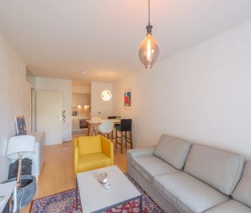 Grünblick in den Innenhof: helle 2-Zimmer Neubauwohnung ~ Kaiserstr... - Foto 3