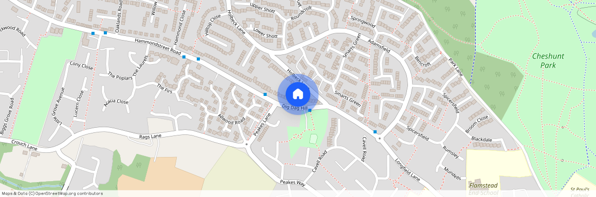 Dig Dag Hill, Waltham Cross EN7