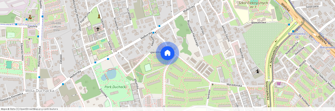 ul. Czarnogórska, Wola Duchacka, Podgórze Duchackie, Kraków, małopolskie