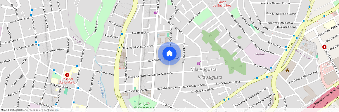 Rua Doutor João Bueno, Vila Augusta, SP, Guarulhos