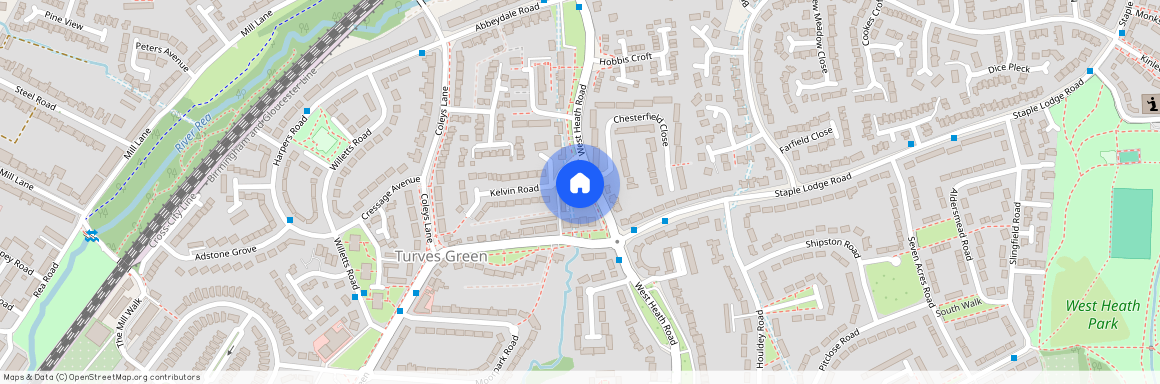 West Heath Road, Northfield, Birmingham, B31