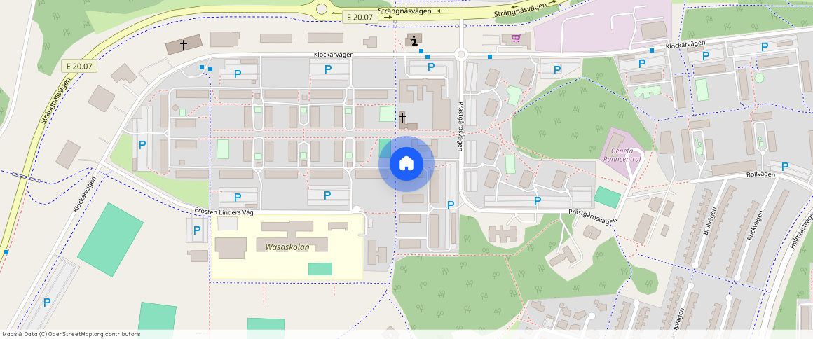 Prästgårdsvägen **, Geneta