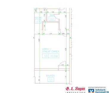 1-Zimmer-Wohnung mit Balkon in Hartenberg/Münchfeld – Bezug ab 01.0... - Photo 4
