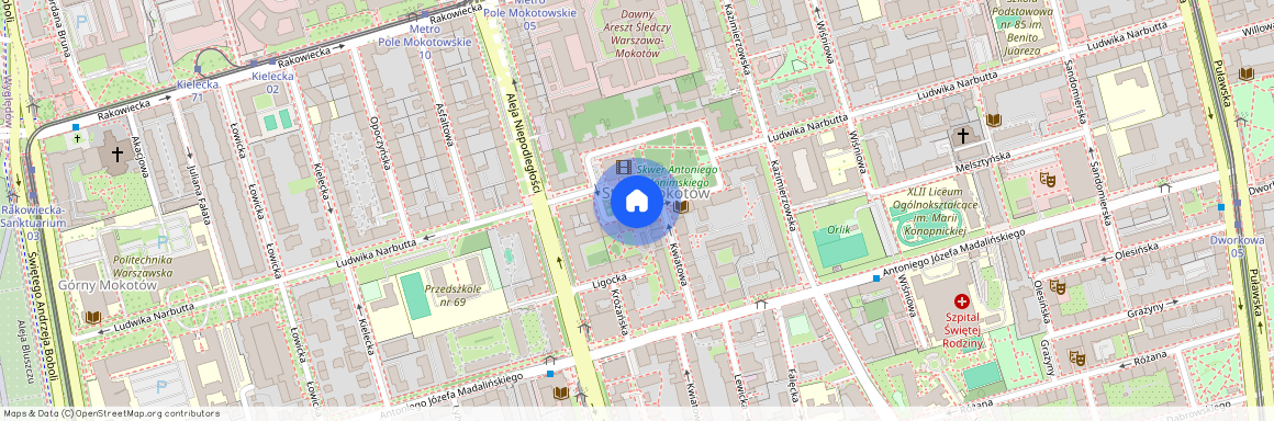 ul. Jana Kasprowicza, Stary Mokotów, Mokotów, Warszawa, mazowieckie