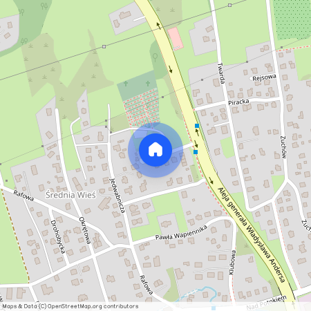 ul. ks. Bronisława Jakubowskiego, Stare Bielsko, Bielsko-Biała, śląskie