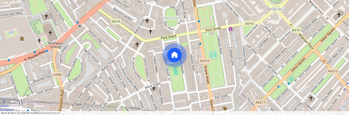 Cadogan Square, Knightsbridge, London, SW1X