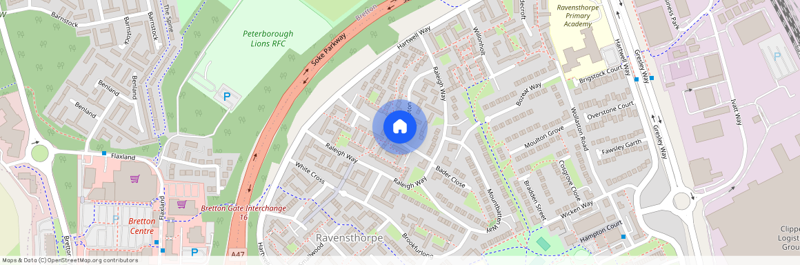 Pendleton, Ravensthorpe PE3 7LY