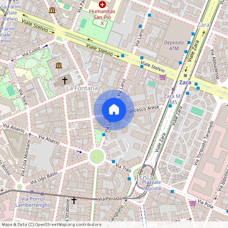 Via Francesco Arese, Milan, Lombardy 20159