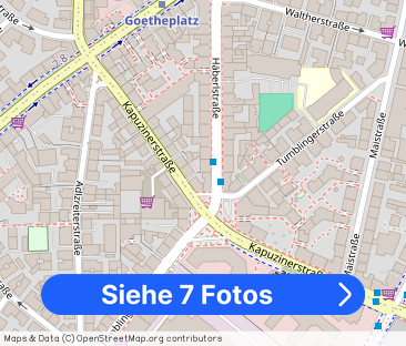 Ab sofort: 1-Zimmer-Wohnung mit Balkon in der Isarvorstadt – zentra... - Foto 1