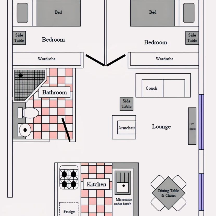 2 Bedroom Standard - Photo 1