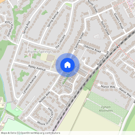 Clarence Street, Surrey TW20