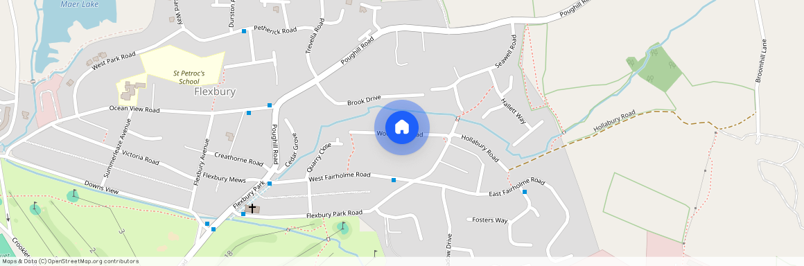 Woodfield Road, Bude, Cornwall