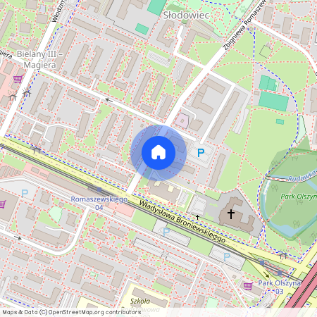 Romaszewskiego 4, Huta, Bielany, Warszawa, mazowieckie