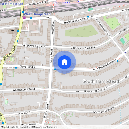 Canfield Gardens, South Hampstead, NW6