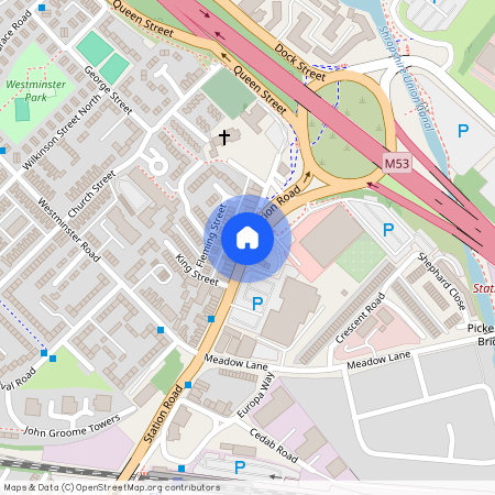 Station Road, Ellesmere Port, Cheshire. CH65