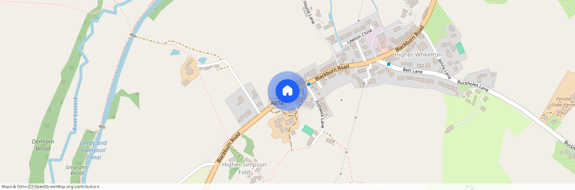 Blackburn Road, Wheelton, PR6