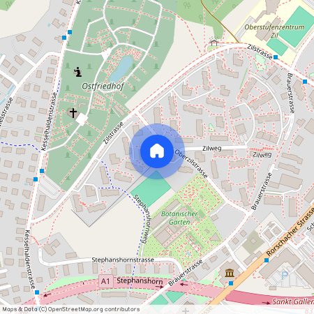 Oberzilstrasse 17, 9016 St. Gallen