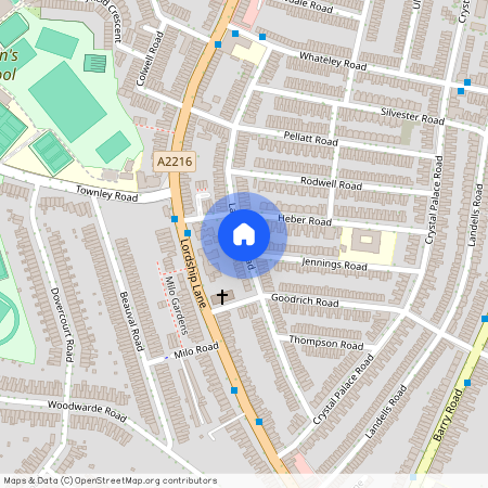 Landcroft Road, London, SE22