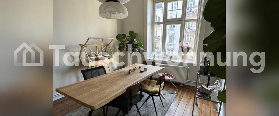 TAUSCHWOHNUNG Schöne Altbau-Wohnung mit Balkon in Hoheluft - Foto 1