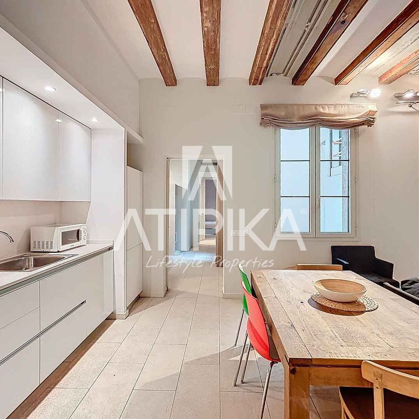 Piso en alquiler temporal de 3 habitaciones junto al Port Vell, Barcelona - Photo 1