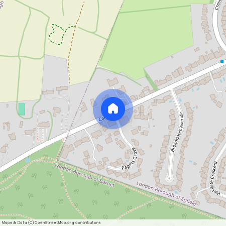 Camlet Way, Hadley Wood