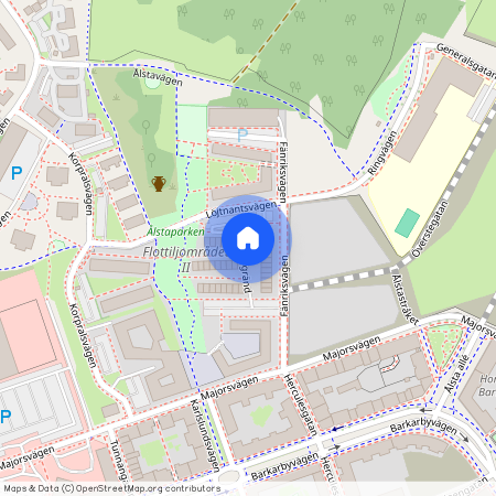 Löjtnantsgränd, Järfälla