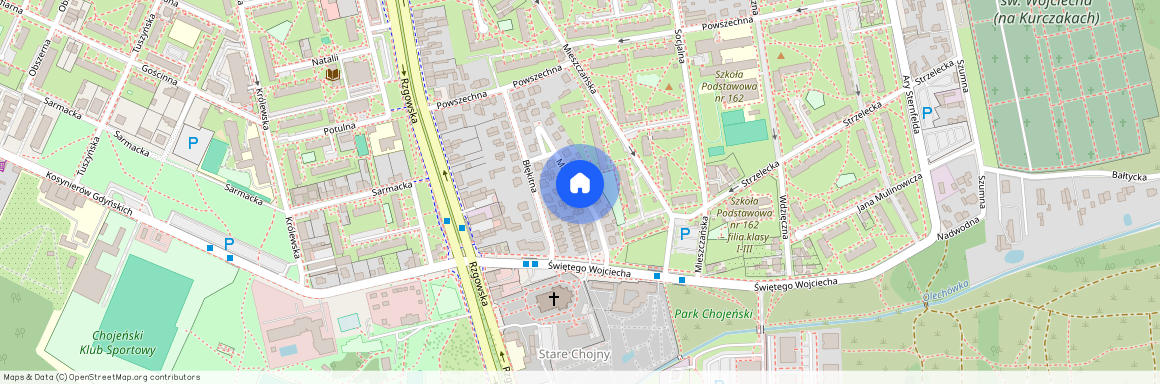 ul. Maciejowicka, Stare Chojny, Górna, Łódź, łódzkie