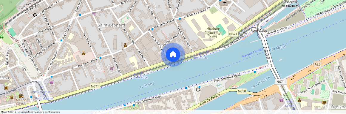 quai saint Léonard, 59, 4000, Liège