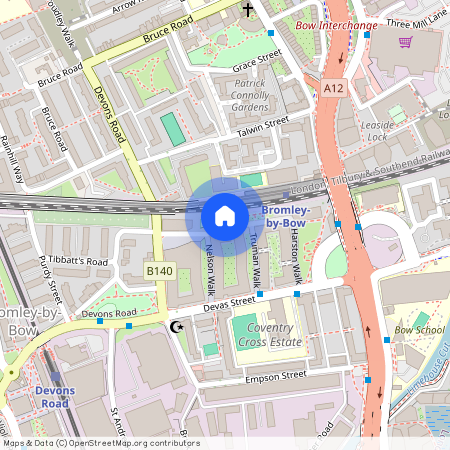 Hannaford Walk, Bromley-by-bow, London, E3