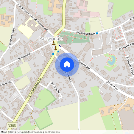 Zuidstraat 3A, Zonnebeke (Passendale)