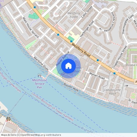 Burrells Wharf Square, London, E14