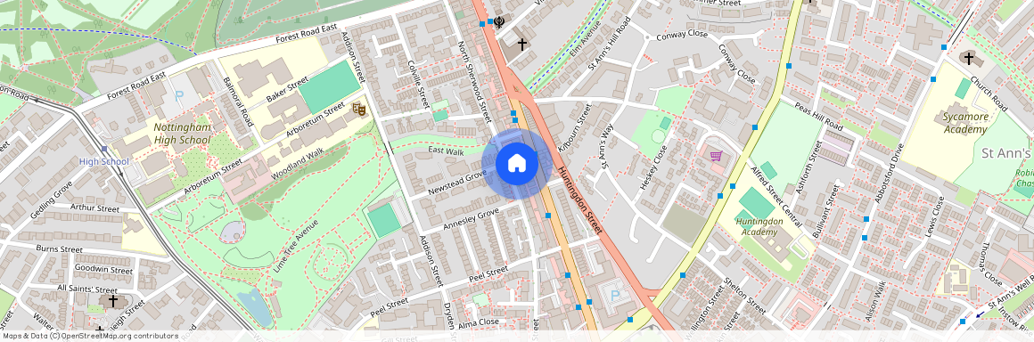 164 North Sherwood Street, Nottingham, NG1 4EF