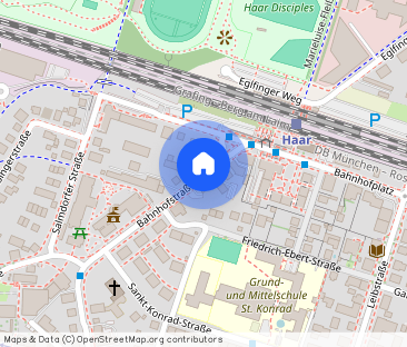 Gepflegte 2-Zimmer-Wohnung mit Westbalkon, Einbauküche und TG-Stell... - Foto 1