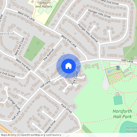 Hall Lane, Horsforth, Leeds, West Yorkshire, LS18