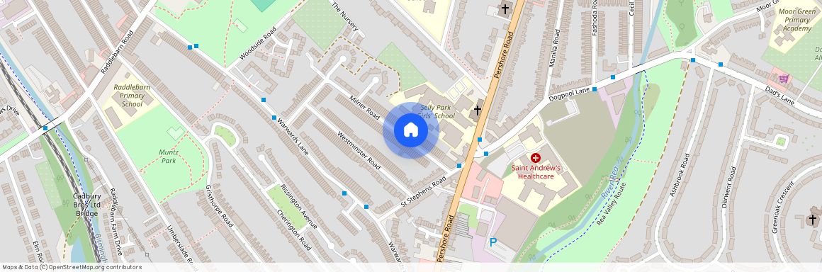 Milner Road, Selly Oak, Birmingham B29