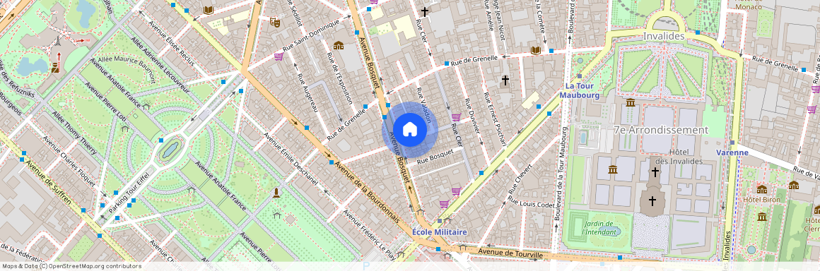 Champ de Mars 16, Rue du Champ de Mars, Paris