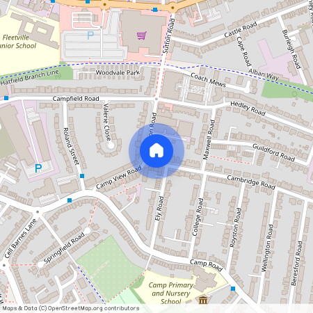 Cambridge Road, St. Albans, Hertfordshire, AL1